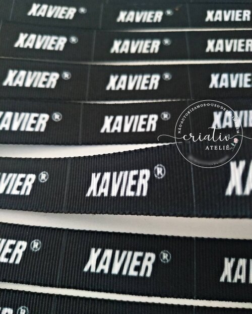 Etiqueta de Gorgurão Personalizada para Roupas 3 x 1 cm | 100 un