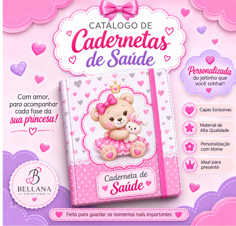 Caderneta de Saúde / Vacinação MENINA