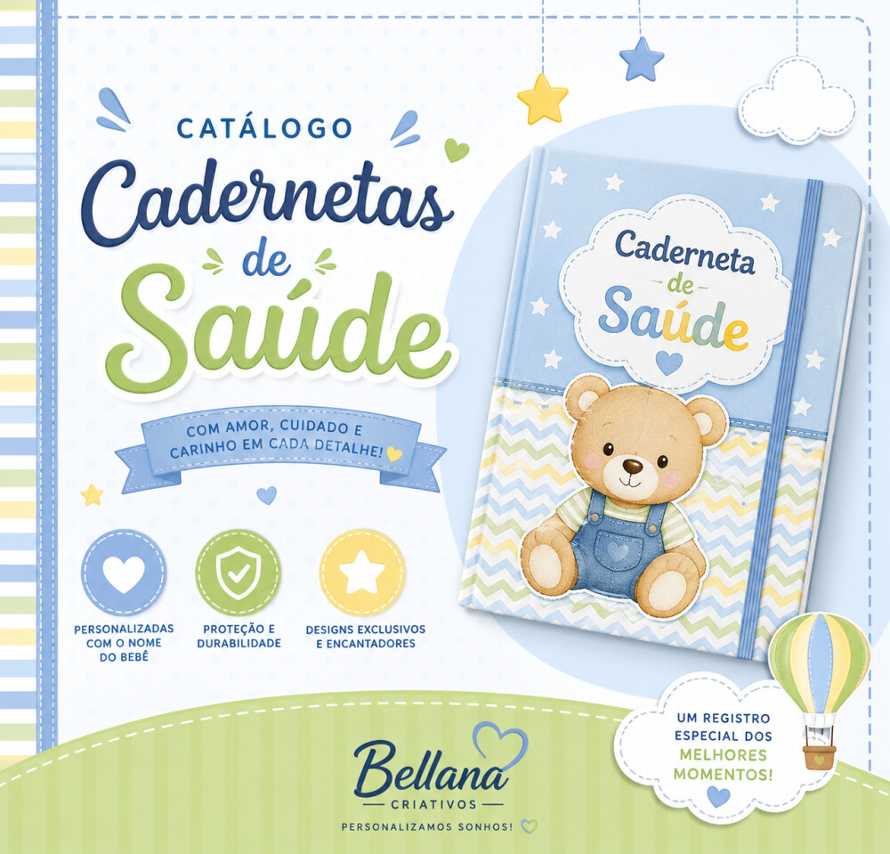 Caderneta de Saude / Vacinação MENINO