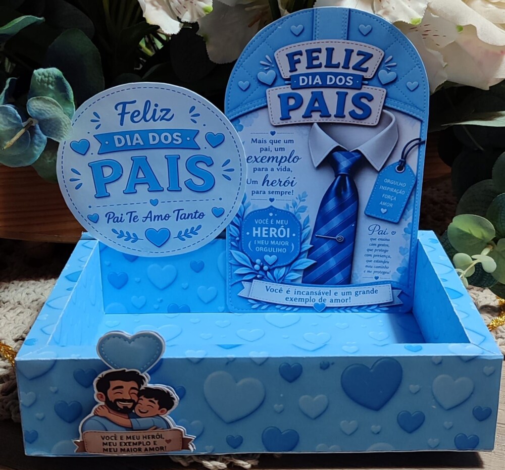 Caixa Cesta Mini Cenário
