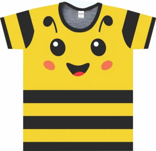 Camiseta Infantil Abelha