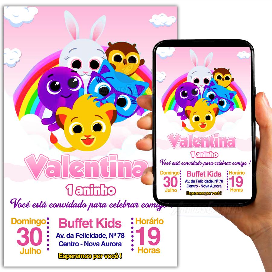 Convite Digital Bolofofos