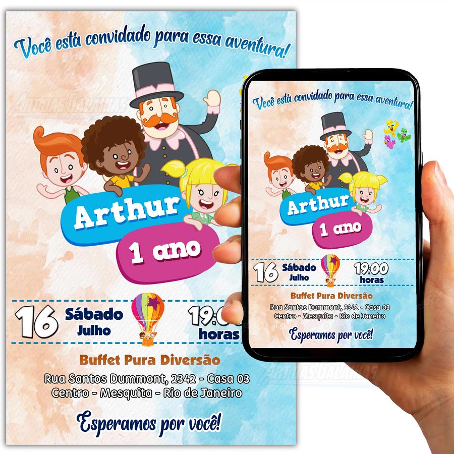 Convite Digital Mundo Bita