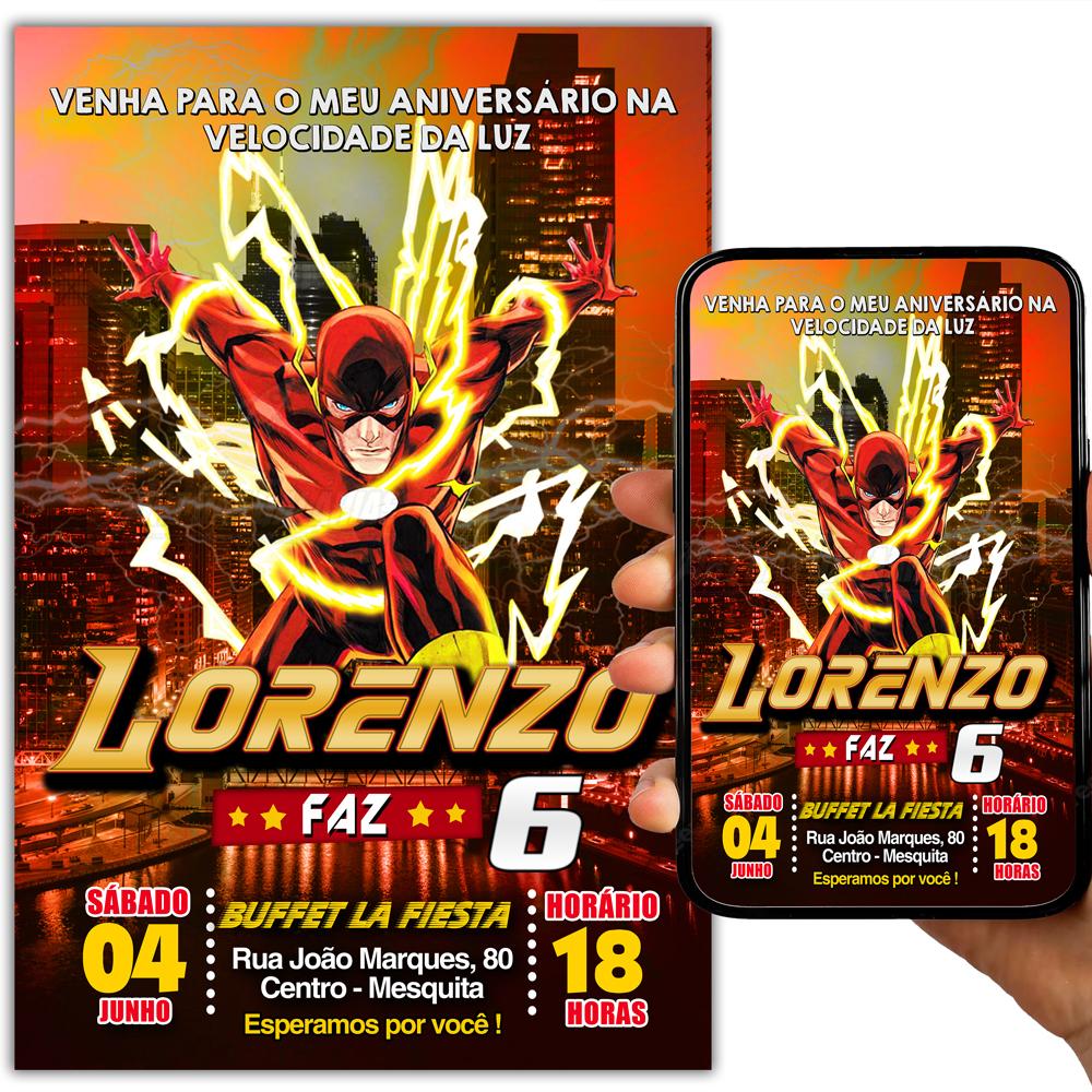 Convite Digital Flash