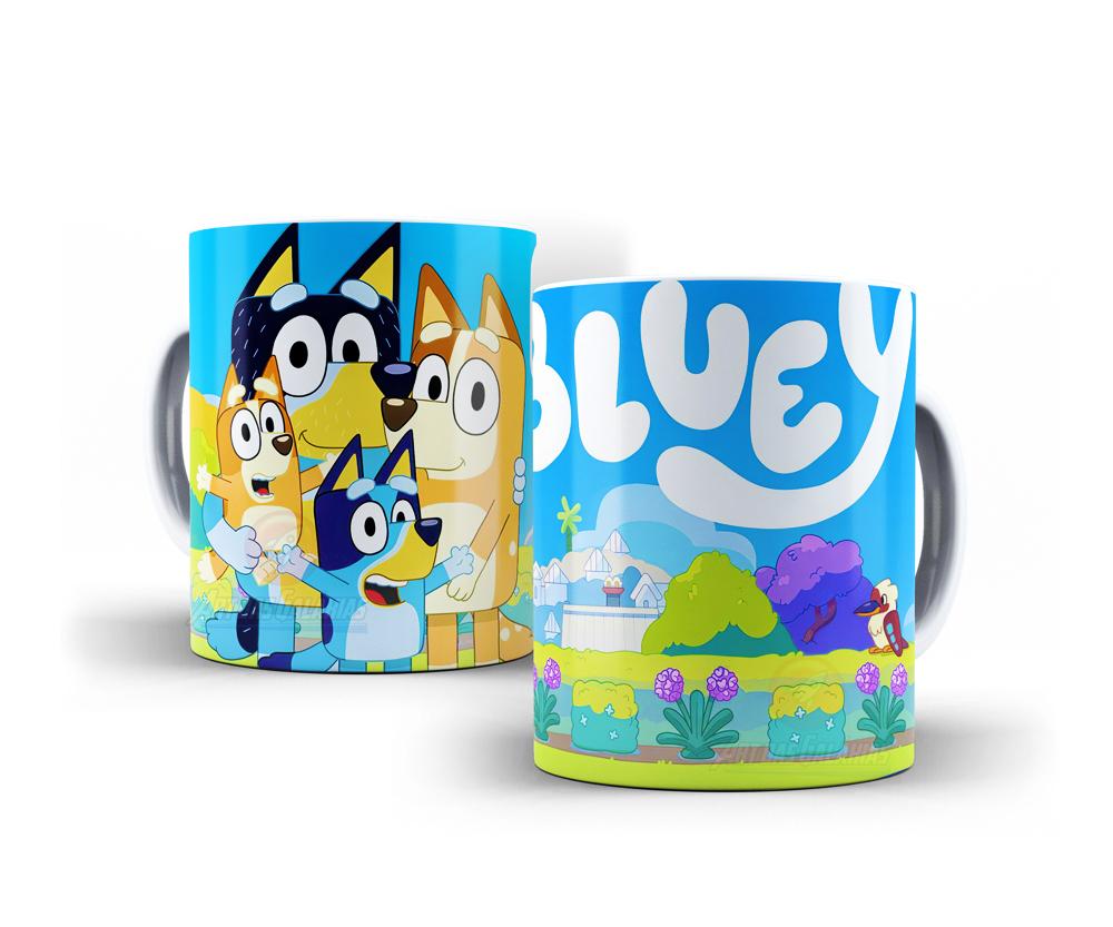 Caneca Bluey Polímero Personalizada