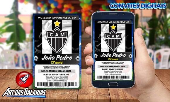 Convite Digital Atlético Mineiro