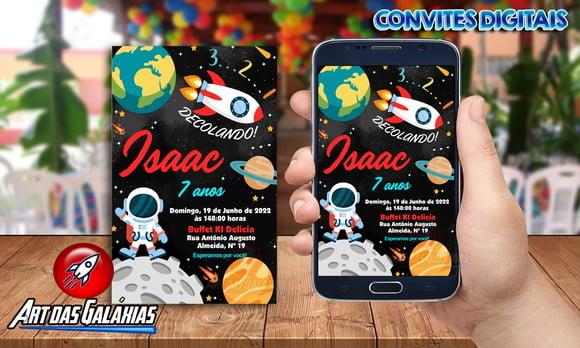 Convite Digital Astronauta
