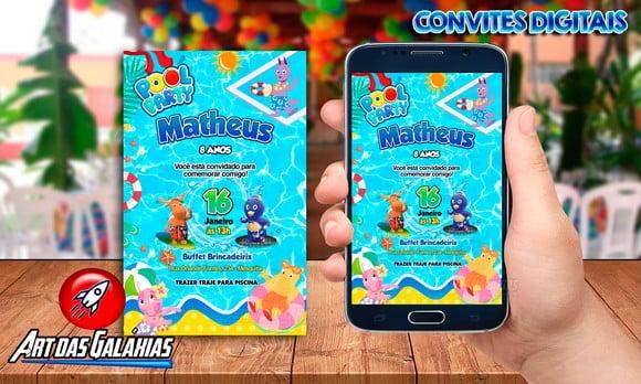 Convite Digital Backyardigans