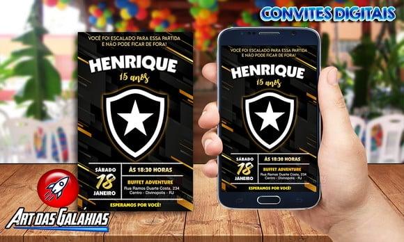 Convite Digital Botafogo