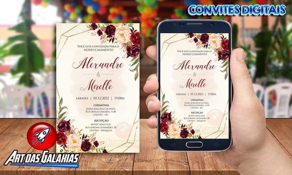 Convite Digital Casamento