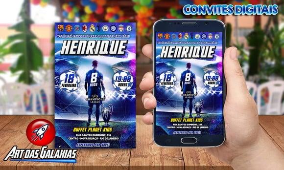 Convite Digital Champions League
