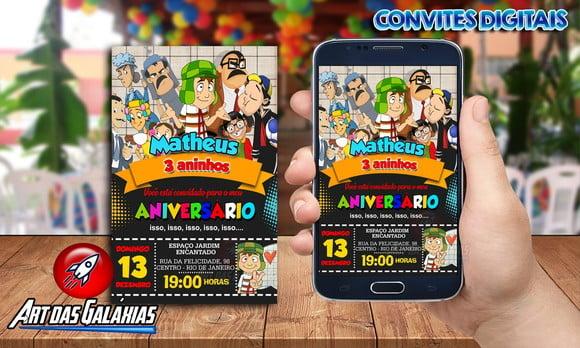 Convite Digital Chaves MOD01