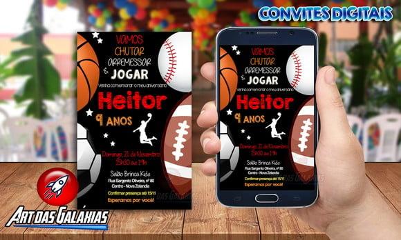 Convite Digital Esportes MOD1