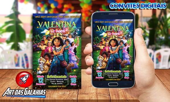 Convite Digital Encanto MOD1