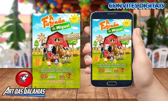 Convite Digital Fazenda Do Zenon