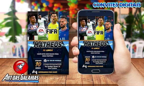 Convite Digital Fifa