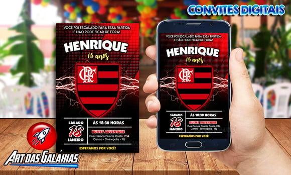 Convite Digital Flamengo