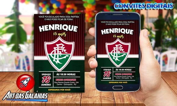 Convite Digital Fluminense