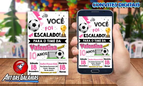 Convite Digital Futebol Mod2