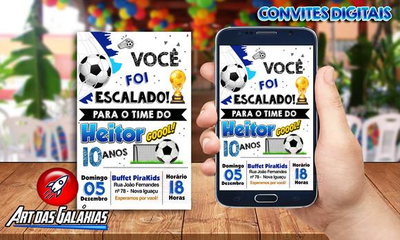 Convite Digital Futebol Mod2