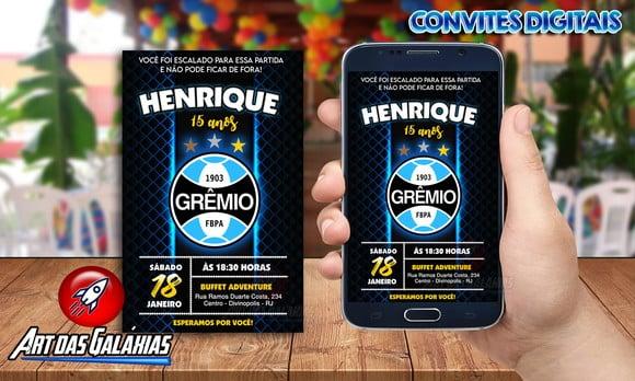 Convite Digital Grêmio