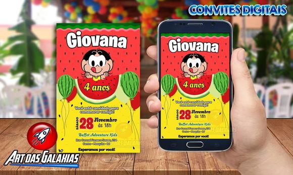 Convite Digital Magali