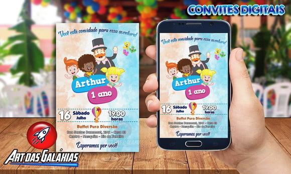 Convite Digital Mundo Bita
