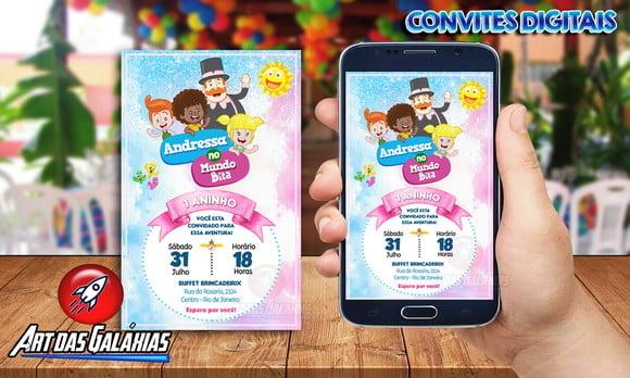 Convite Digital Mundo Bita