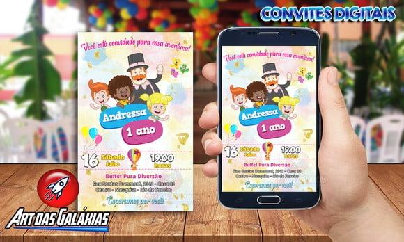 Convite Digital Mundo Bita
