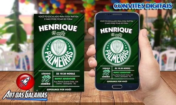 Convite Digital Palmeíras