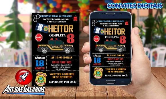 Convite Digital Polícia Federal