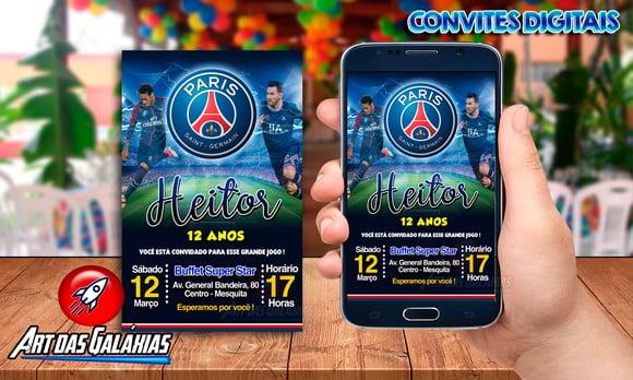 Convite Digital PSG