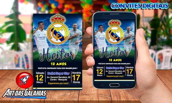 Convite Digital Real Madrid