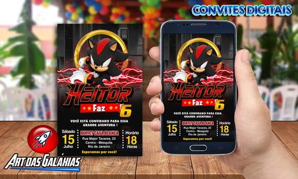 Convite Digital Shadow Sonic