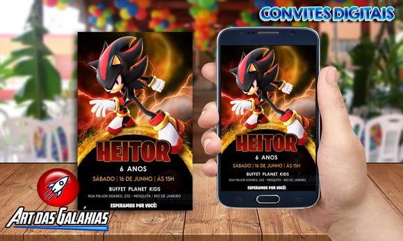 Convite Digital Shadow Sonic