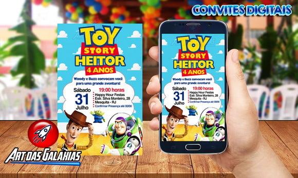 Convite Digital Toy Story MOD01