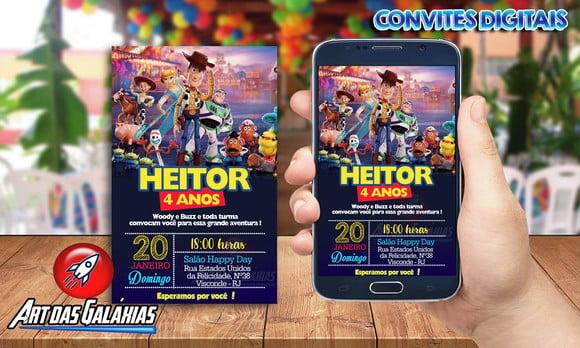 Convite Digital Toy Story MOD02
