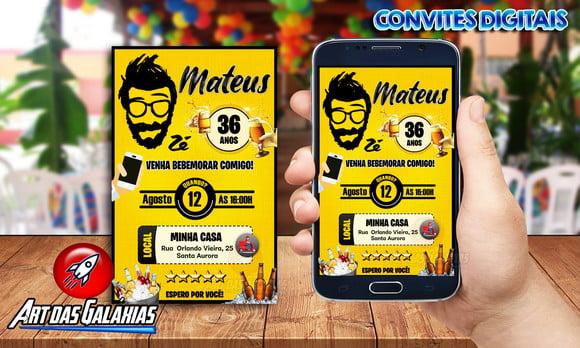 Convite Digital Zé Delivery