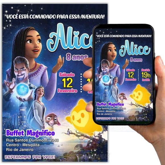 Convite Digital Wish o Poder dos Desejos