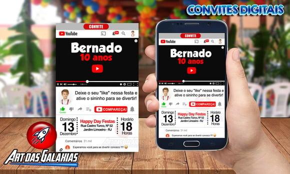 Convite Digital Youtube MOD01
