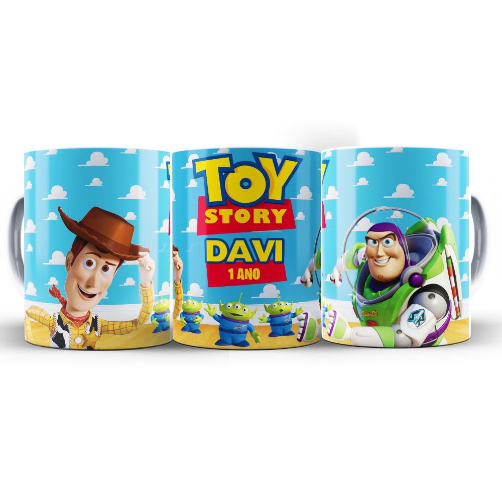 Caneca  Toy Story Polímero Personalizada