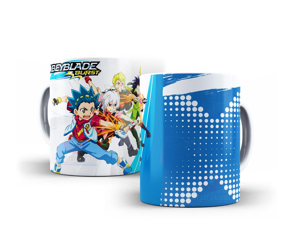 Caneca Beyblade Polímero Personalizada