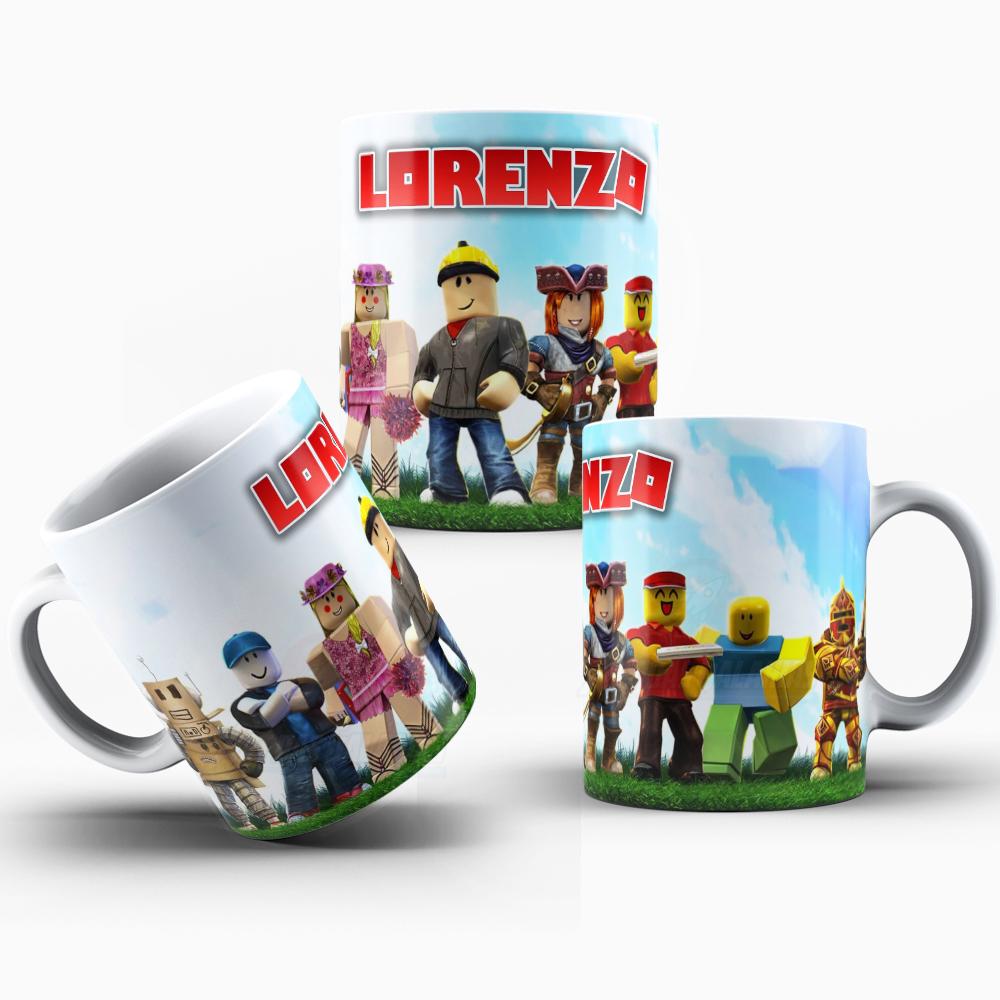 Caneca Roblox Polímero Personalizada