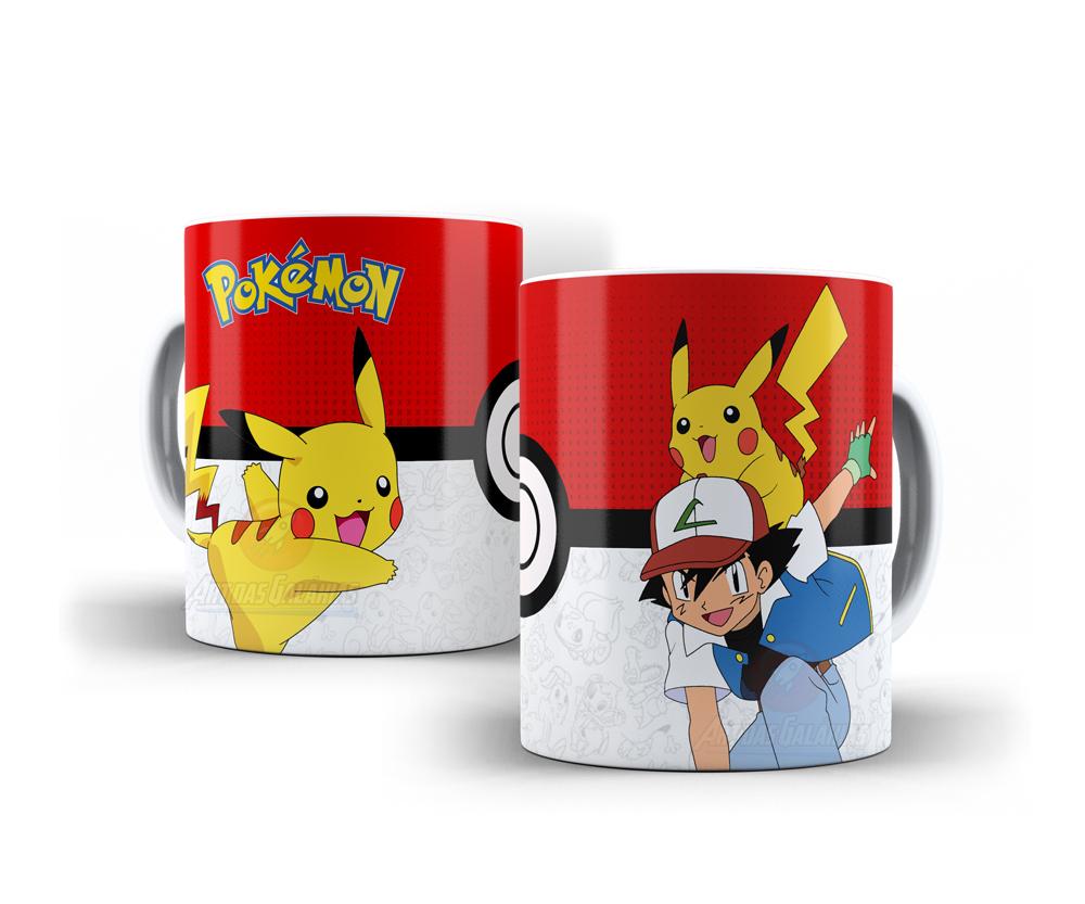 Caneca Pokémon Polímero Personalizada