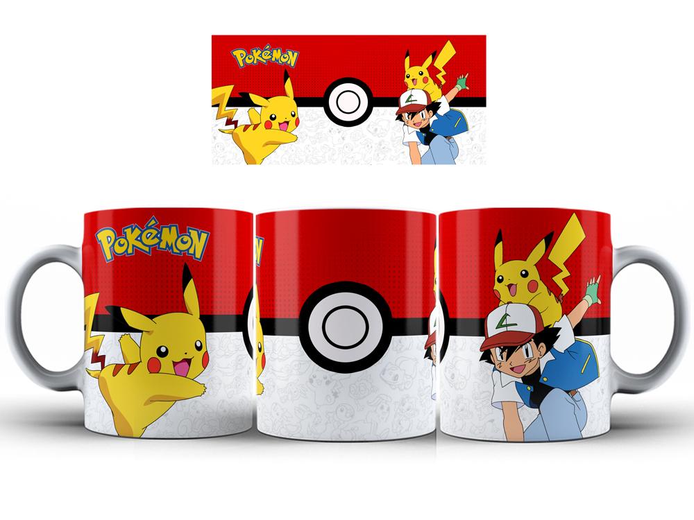 Caneca Pokémon Polímero Personalizada