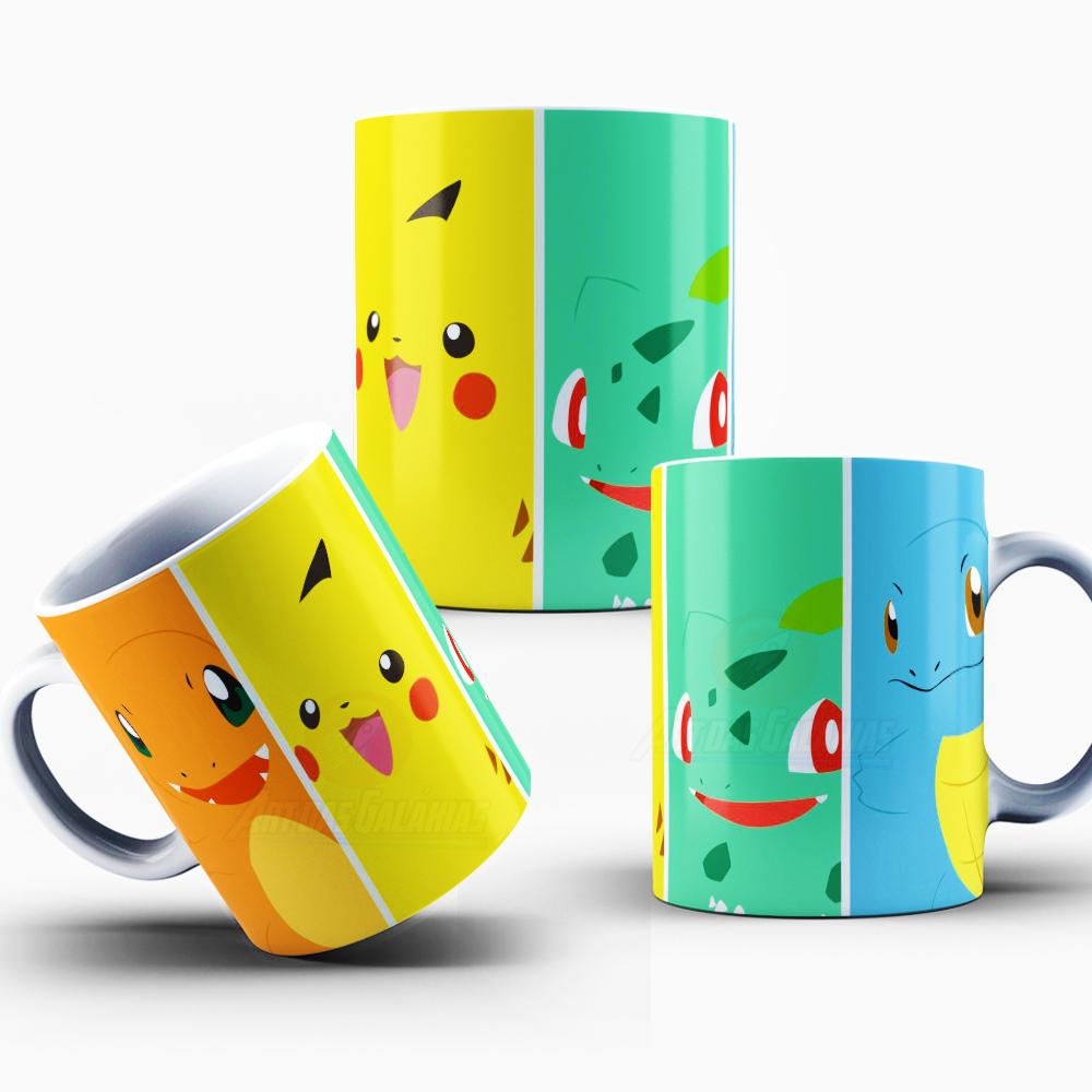 Caneca Pokémon Polímero Personalizada
