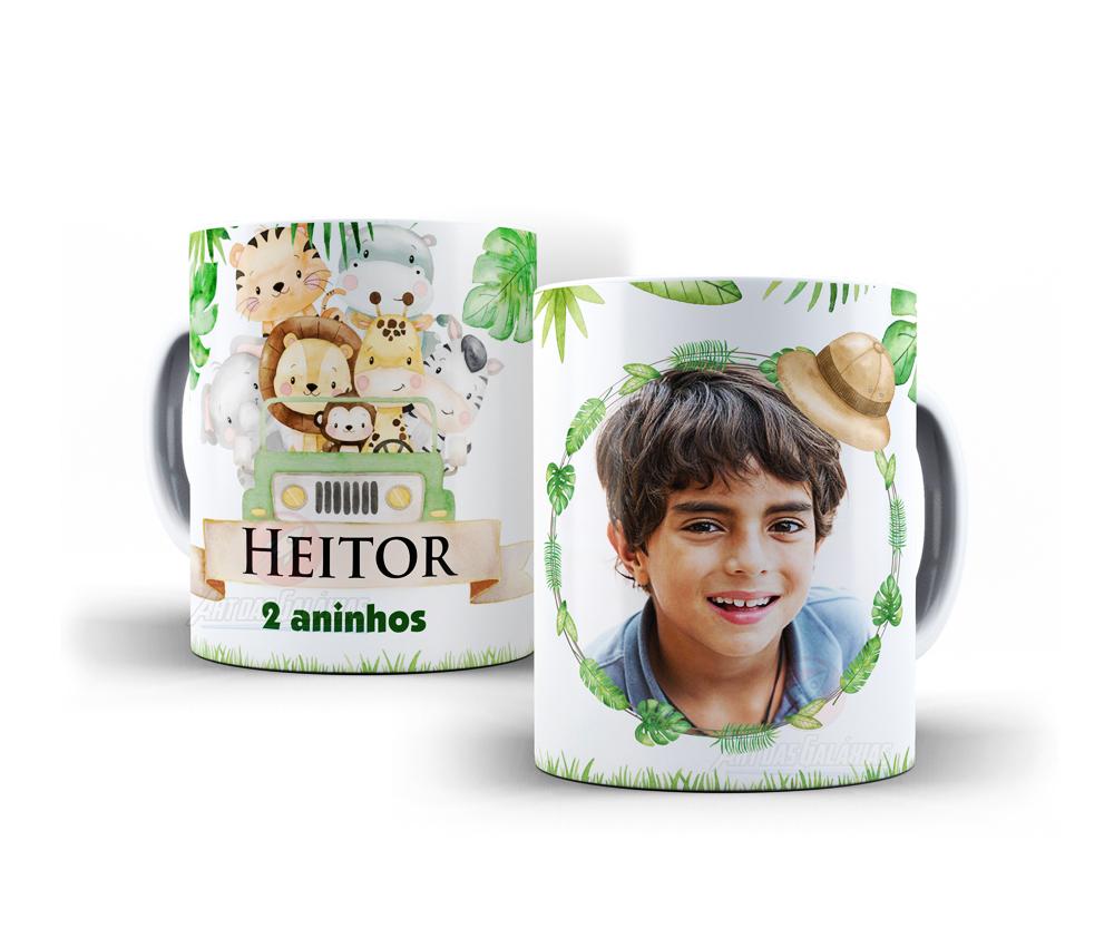 Caneca Safari Polímero Personalizada
