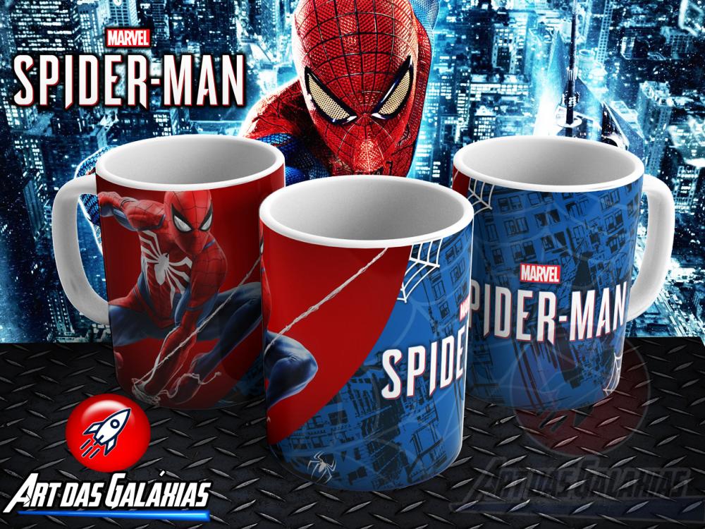 Caneca Homem Aranha Polímero Personalizada