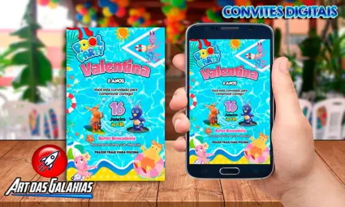 Convite Digital Backyardigans