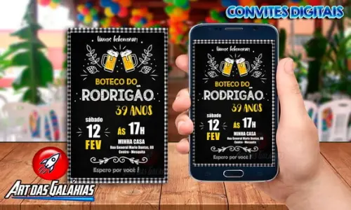 Convite Digital Boteco